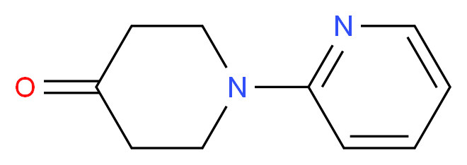 1-(pyridin-2-yl)piperidin-4-one_分子结构_CAS_264608-41-5)