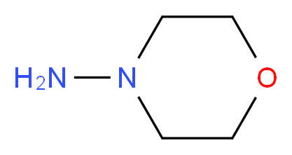 morpholin-4-amine_分子结构_CAS_4319-49-7