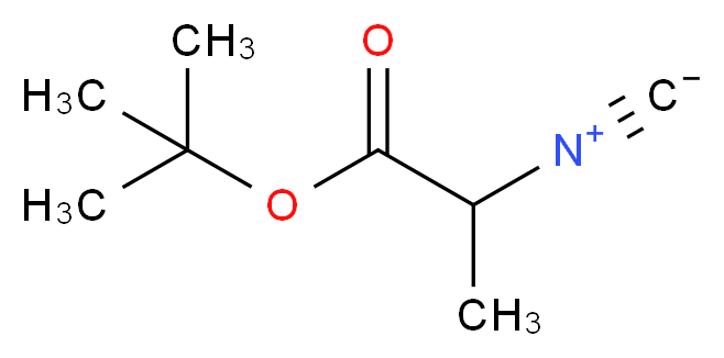 tert-butyl 2-isocyanopropanoate_分子结构_CAS_34074-64-1