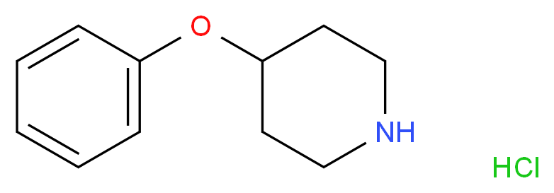 4-phenoxypiperidine hydrochloride_分子结构_CAS_3413-27-2