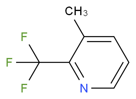 3-Methyl-2-(trifluoromethyl)pyridine_分子结构_CAS_1620-78-6)