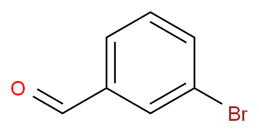 3-bromobenzaldehyde_分子结构_CAS_3132-99-8