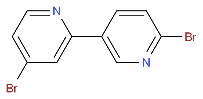 2-bromo-5-(4-bromopyridin-2-yl)pyridine_分子结构_CAS_942206-14-6