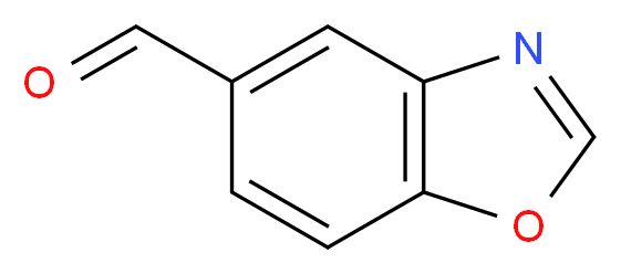 1,3-benzoxazole-5-carbaldehyde_分子结构_CAS_638192-65-1