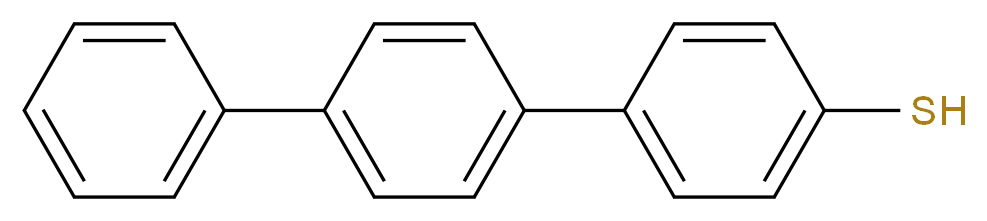 4-(4-phenylphenyl)benzene-1-thiol_分子结构_CAS_90589-98-3