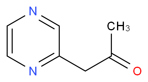 1-(pyrazin-2-yl)propan-2-one_分子结构_CAS_6784-62-9