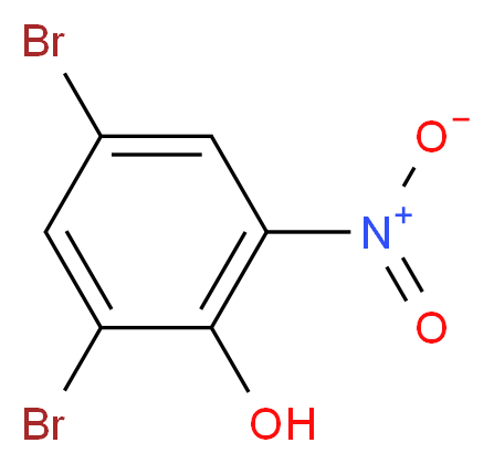 2,4-Dibromo-6-nitrophenol_分子结构_CAS_15969-09-2)