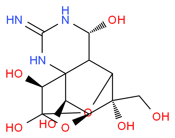 Tetrodotoxin with Citrate Buffer_分子结构_CAS_4368-28-9)