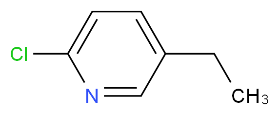 2-Chloro-5-ethylpyridine _分子结构_CAS_90196-32-0)