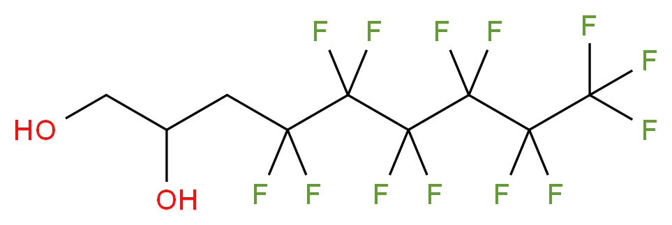 1H,1H,2H,3H,3H-Perfluorononane-1,2-diol_分子结构_CAS_107650-06-6)