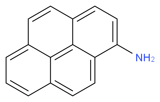 pyren-1-amine_分子结构_CAS_1606-67-3