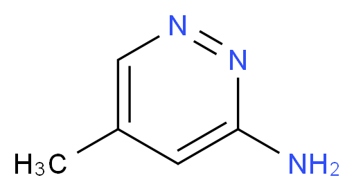 5-methylpyridazin-3-amine_分子结构_CAS_144294-43-9)