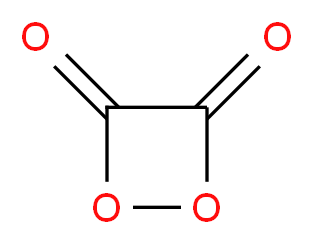 1,2-Dioxetanedione_分子结构_CAS_26974-08-3)