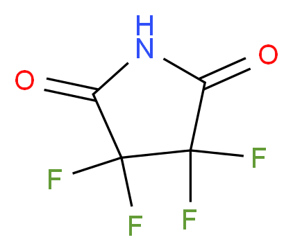 Tetrafluorosuccinimide_分子结构_CAS_377-33-3)