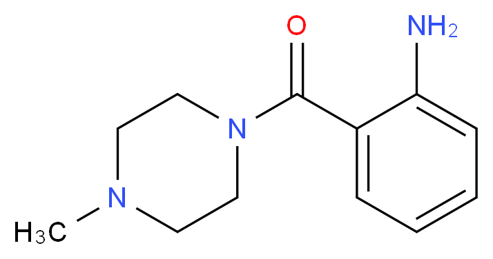 (2-Aminophenyl)(4-methyl-1-piperazinyl)methanone_分子结构_CAS_)