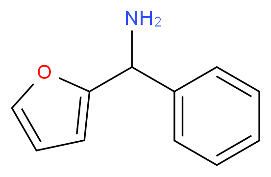 1-(2-furyl)-1-phenylmethanamine_分子结构_CAS_83948-38-3)