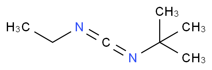 1-叔丁基-3-乙基碳二亚胺_分子结构_CAS_1433-27-8)