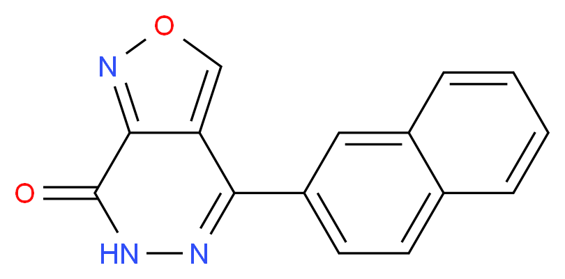 4-(2-Naphthyl)isoxazolo[3,4-d]pyridazin-7(6H)-one_分子结构_CAS_)