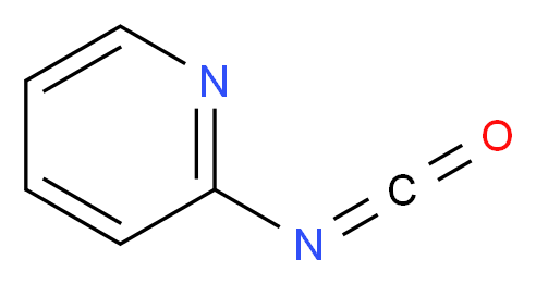 2-Isocyanatopyridine_分子结构_CAS_4737-19-3)