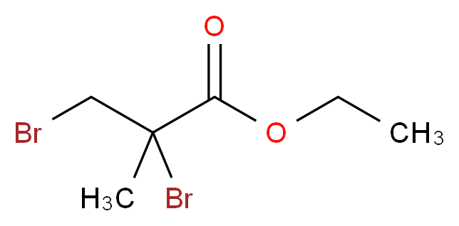 Ethyl 2,3-dibromoisobutyrate_分子结构_CAS_71172-41-3)