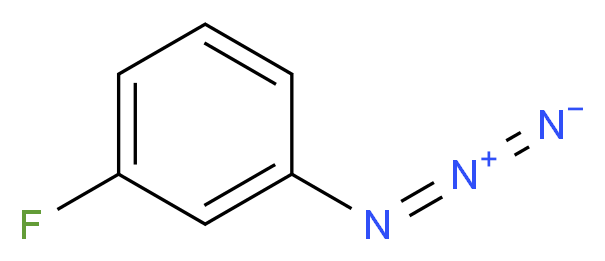 1-azido-3-fluorobenzene_分子结构_CAS_)