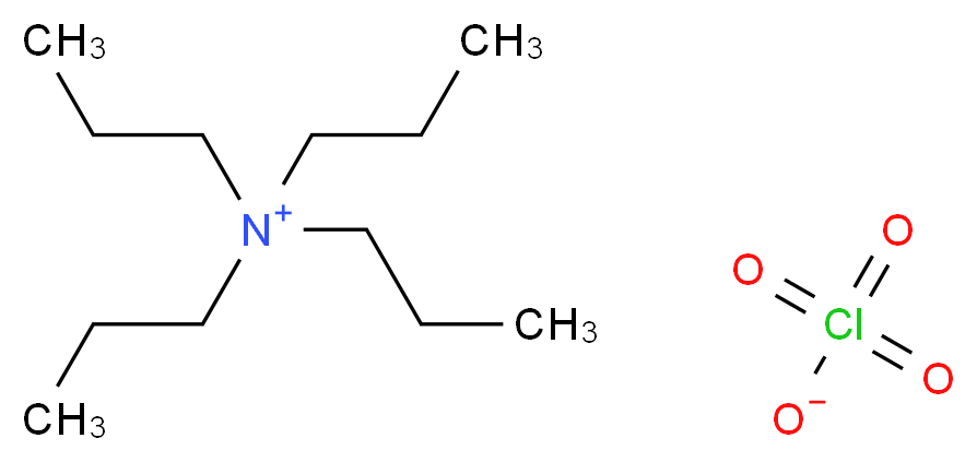 四丙基高氯酸铵_分子结构_CAS_15780-02-6)