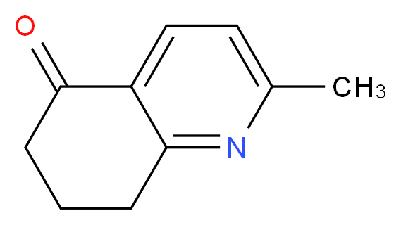 2-methyl-7,8-dihydroquinolin-5(6H)-one_分子结构_CAS_27463-92-9)