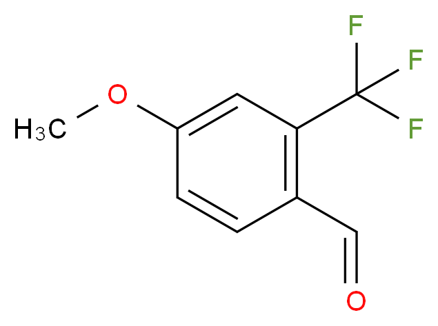 4-methoxy-2-(trifluoromethyl)benzaldehyde_分子结构_CAS_106312-36-1