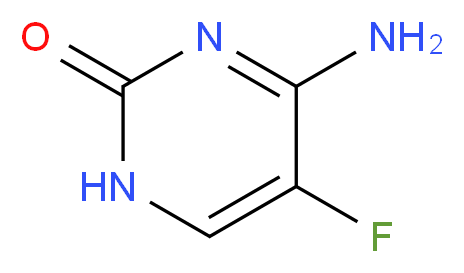 5-氟胞嘧啶_分子结构_CAS_2022-85-7)