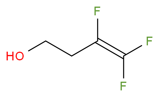 3,4,4-Trifluorobut-3-en-1-ol 97%_分子结构_CAS_97168-13-3)