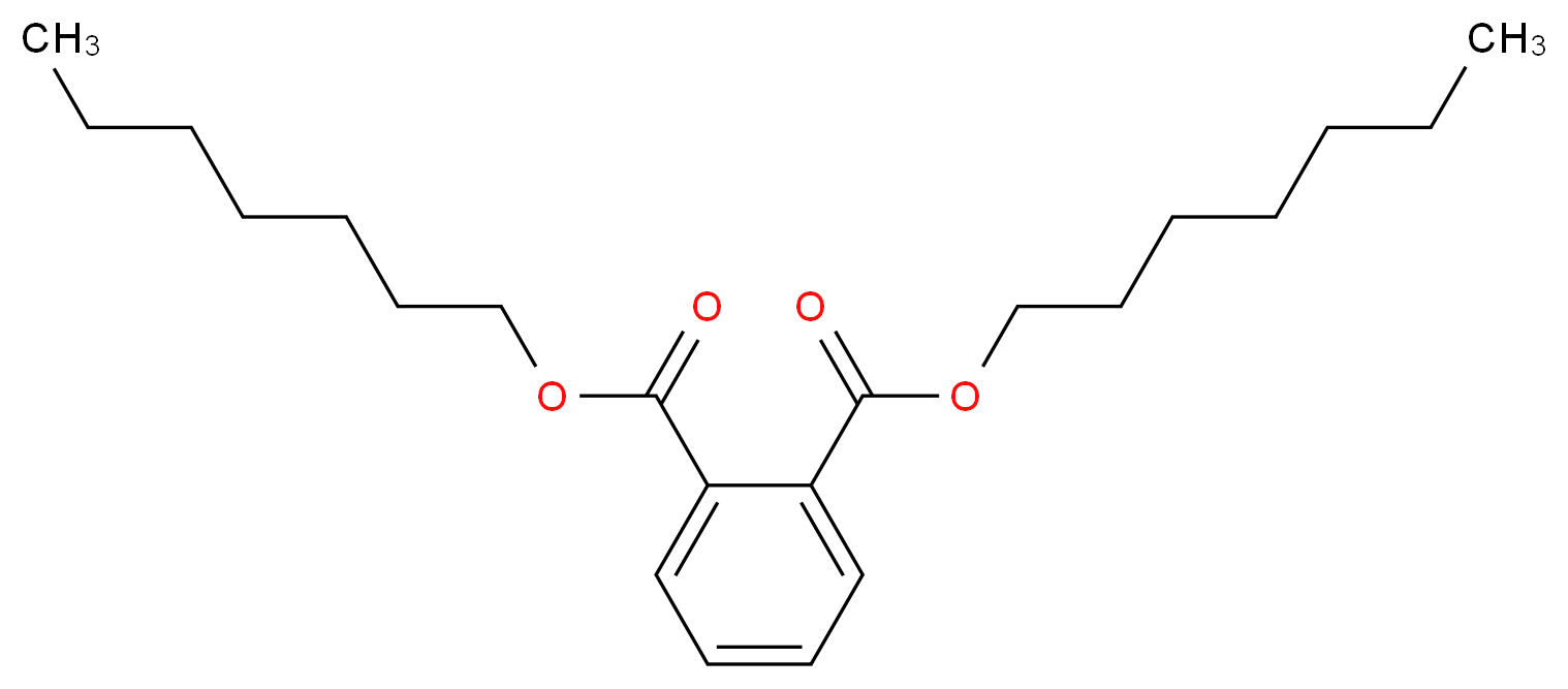 1,2-diheptyl benzene-1,2-dicarboxylate_分子结构_CAS_3648-21-3