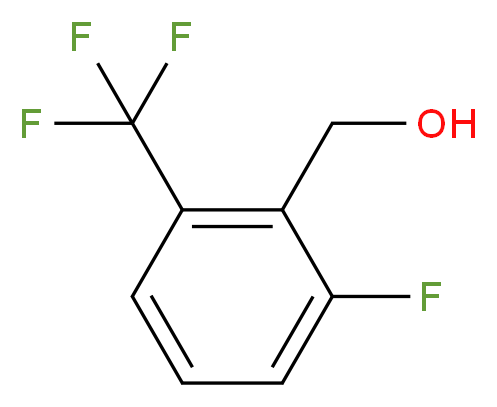 2-氟-6-(三氟甲基)苯甲醇_分子结构_CAS_152211-15-9)