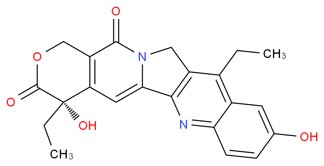 7-Ethyl-10-hydroxycamptothecin_分子结构_CAS_86639-52-3)