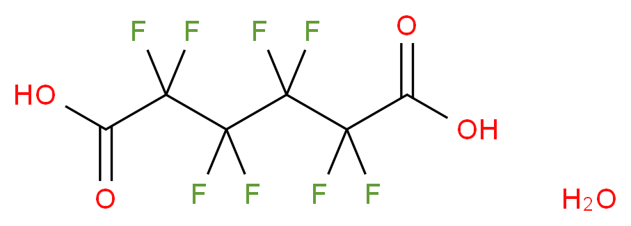 八氟己二酸 水合物_分子结构_CAS_123334-02-1)