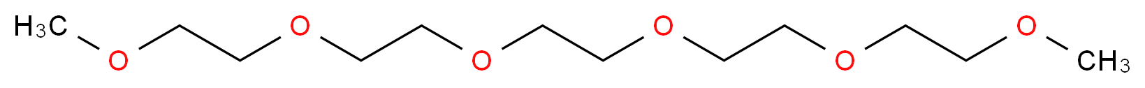 2,5,8,11,14,17-hexaoxaoctadecane_分子结构_CAS_1191-87-3