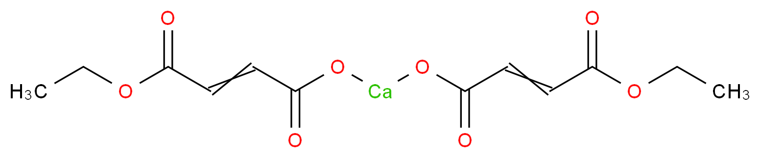 富马酸单乙酯 钙盐_分子结构_CAS_62008-22-4)