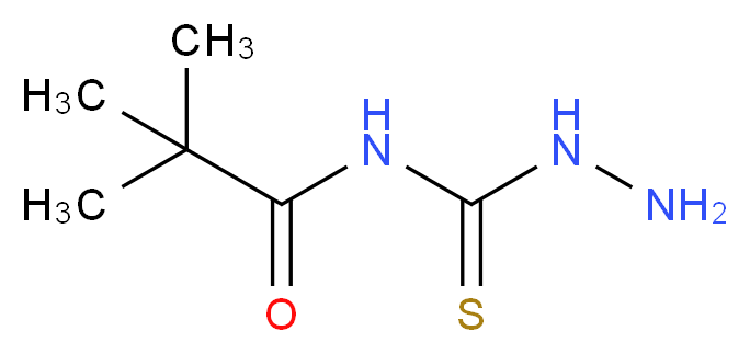 4-(2,2-Dimethylpropionyl)-3-thiosemicarbazide_分子结构_CAS_914347-05-0)