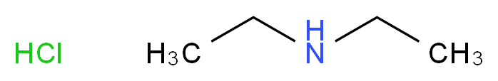 二乙胺 盐酸盐_分子结构_CAS_660-68-4)