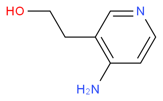 2-(4-aminopyridin-3-yl)ethanol_分子结构_CAS_755033-98-8)