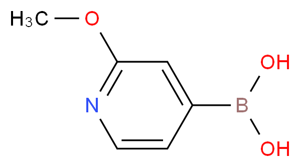 2-Methoxypyridine-4-boronic acid_分子结构_CAS_762262-09-9)