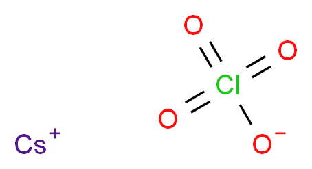 高氯酸铯, 试剂级_分子结构_CAS_13454-84-7)