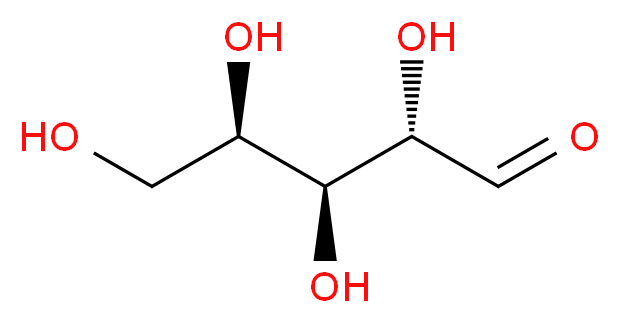 (2S,3S,4R)-2,3,4,5-Tetrahydroxypentanal_分子结构_CAS_1114-34-7)