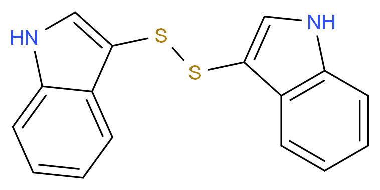 3,3'-Diindolyl Disulphide_分子结构_CAS_61830-39-5)