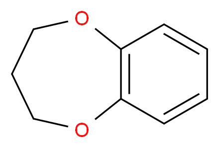 3,4-dihydro-2H-1,5-benzodioxepine_分子结构_CAS_7216-18-4