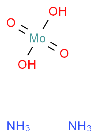 钼酸铵_分子结构_CAS_13106-76-8)