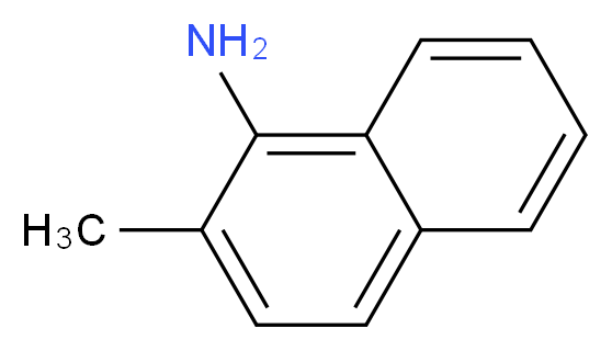 2-methylnaphthalen-1-amine_分子结构_CAS_)