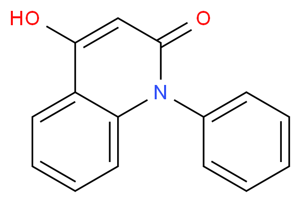 4-Hydroxy-1-phenyl-1H-quinolin-2-one_分子结构_CAS_14994-75-3)