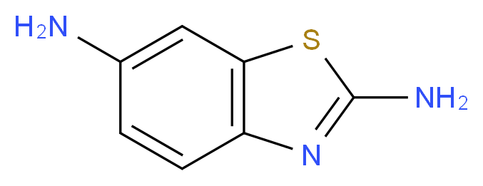 Benzothiazole-2,6-diamine_分子结构_CAS_5407-51-2)