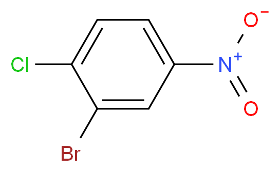 2-bromo-1-chloro-4-nitrobenzene_分子结构_CAS_)