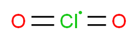 chloryl_分子结构_CAS_10049-04-4